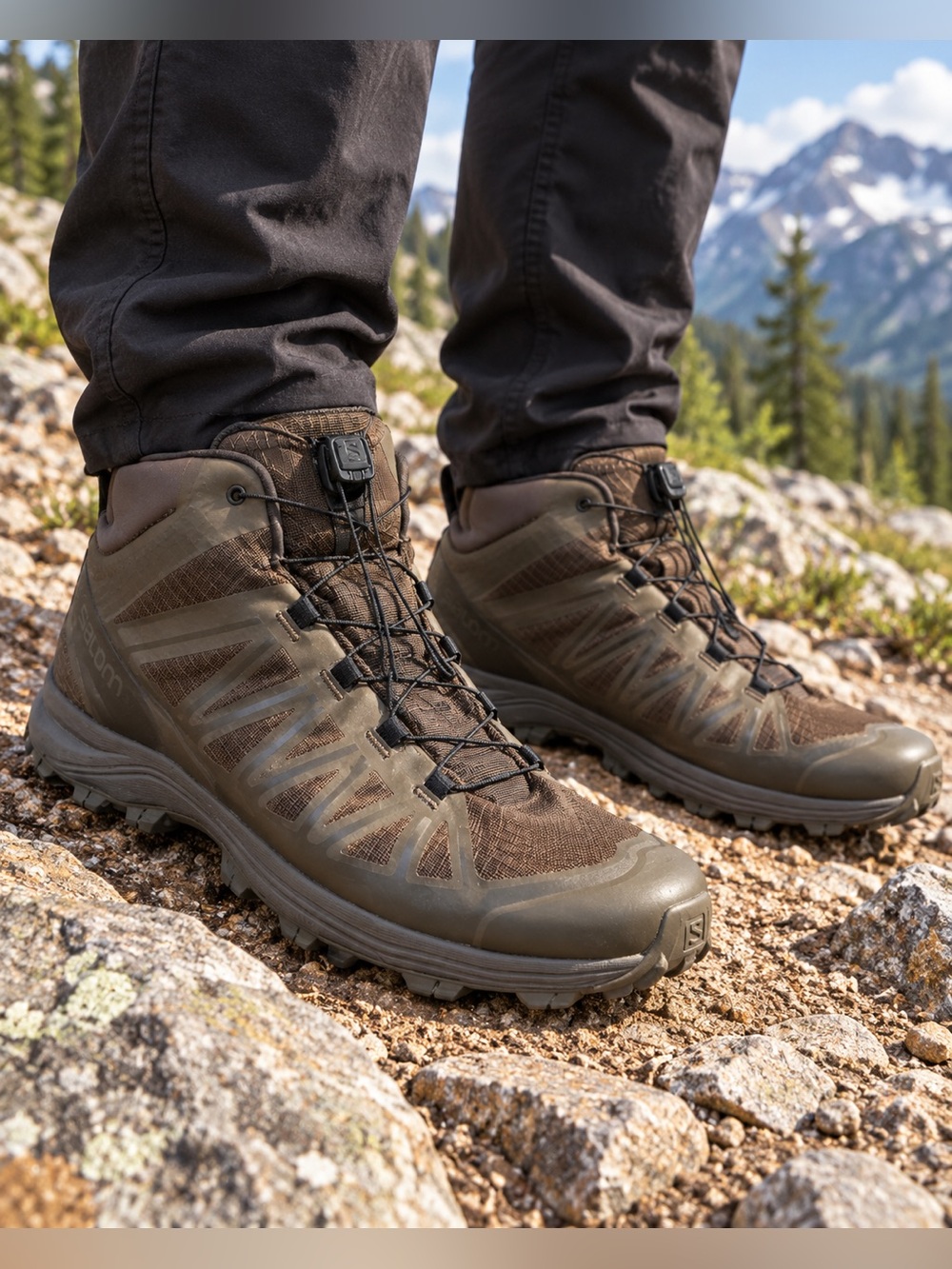 Salomon Speed Assault 2 Tactical Men’s Hiking Boots Brown Men’s 13 GORPcore